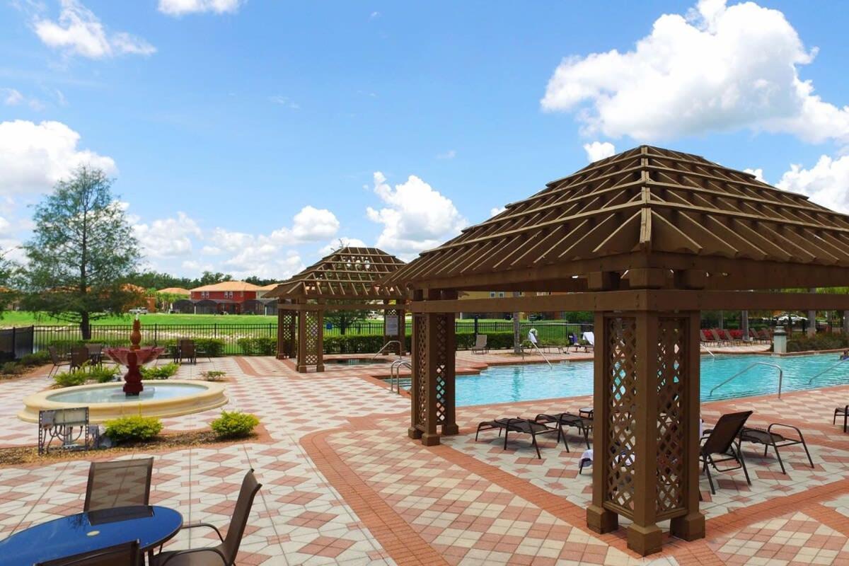 Four Bedroom W/ Screened Pool Close To Disney 4572 Kissimmee Esterno foto