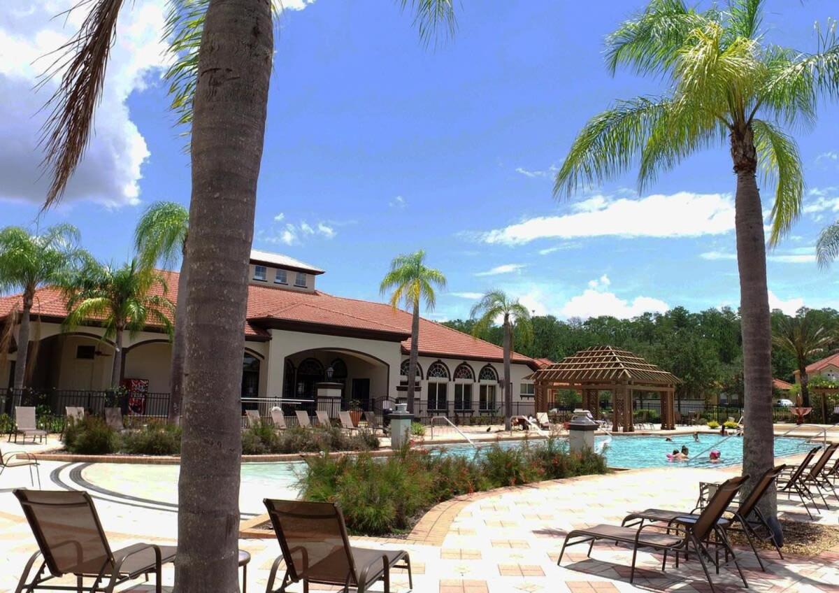 Four Bedroom W/ Screened Pool Close To Disney 4572 Kissimmee Esterno foto