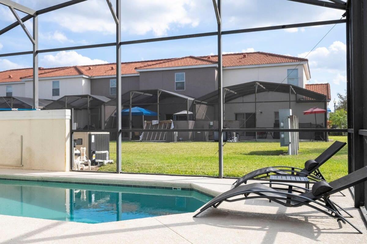 Four Bedroom W/ Screened Pool Close To Disney 4572 Kissimmee Esterno foto