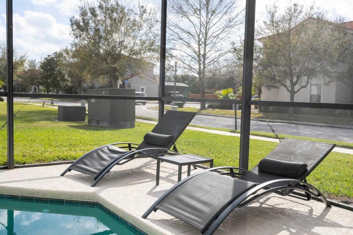 Four Bedroom W/ Screened Pool Close To Disney 4572 Kissimmee Esterno foto